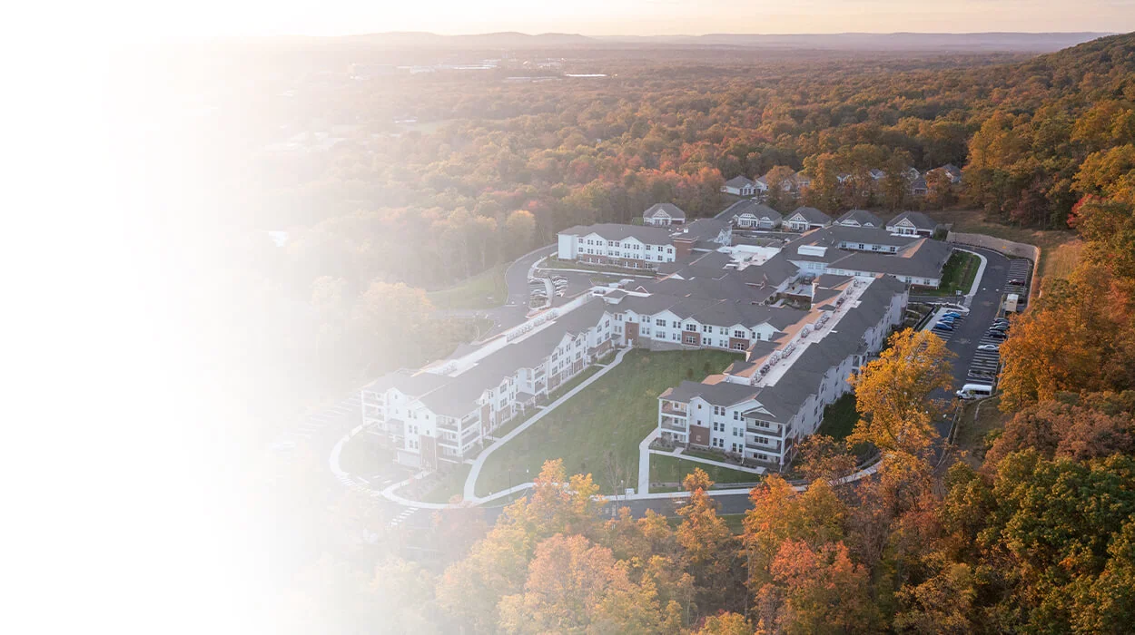 birds eye view of Delaney of Bridgewater