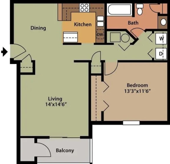 a diagram of a floor plan of a house