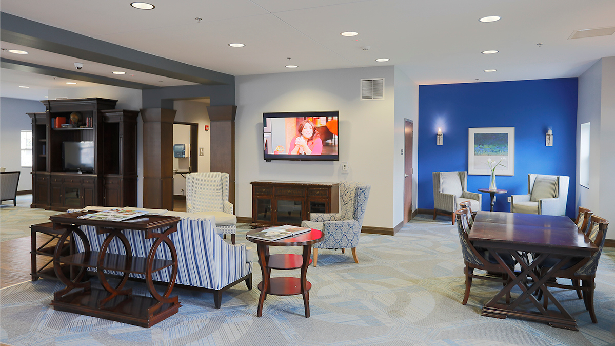 Common area of Donovan Hall