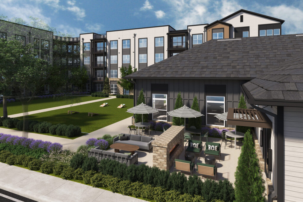 beautiful outdoors at Alexan Overlook new apartments in Charlotte, NC!