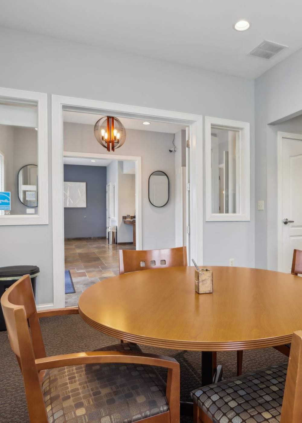 Dining area at Bluestone in Greenfield, Indiana