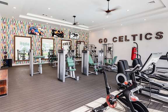 Spacious fitness center at Residences at Stevens Pond, Saugus, 01906