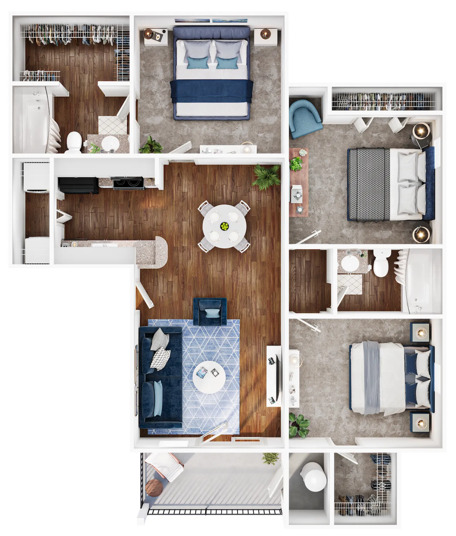 C1 Floor plan