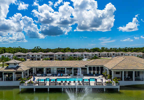 Aerial view of Property at Portofino Vineyards, Fort Myers