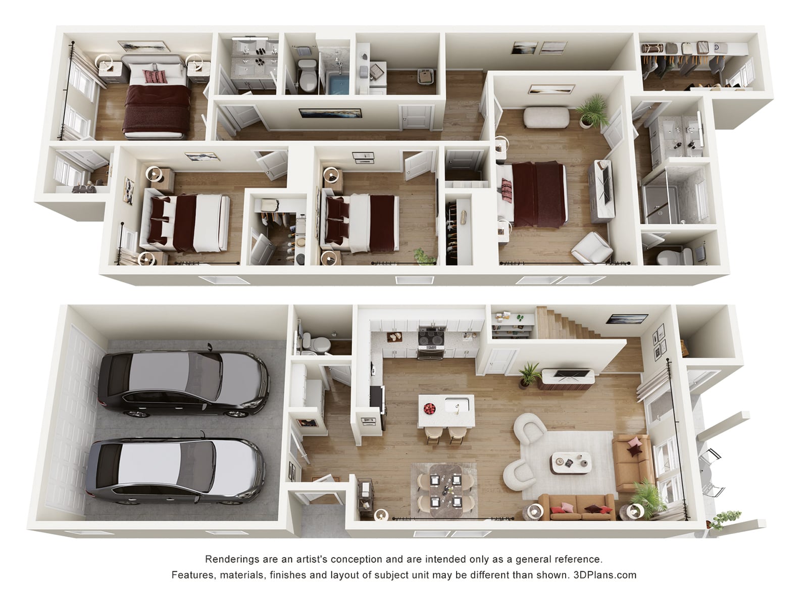 Four Bedroom Townhome Image