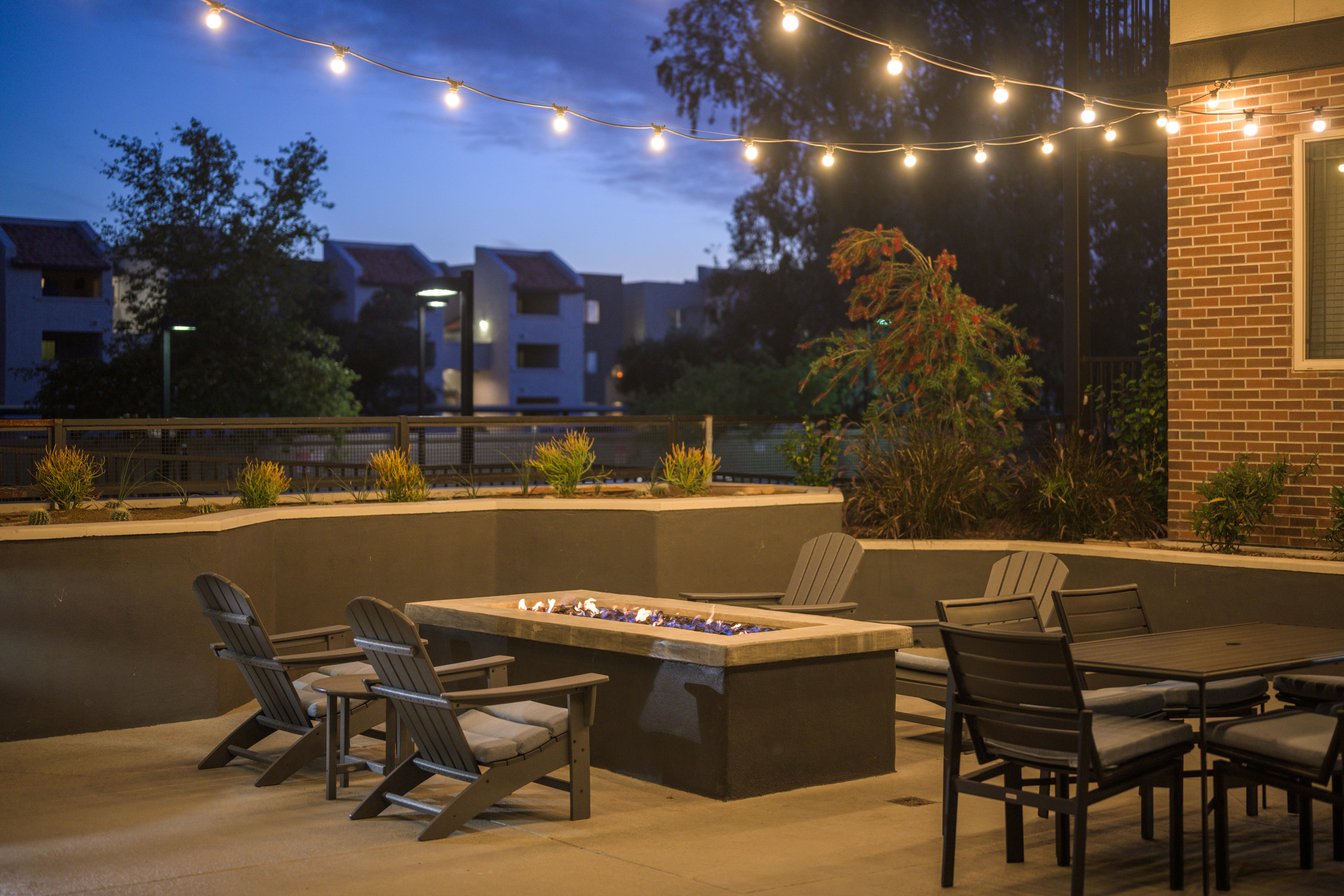 patio area