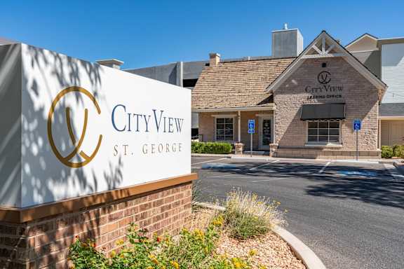 Signage at City View St. George, St. George, Utah