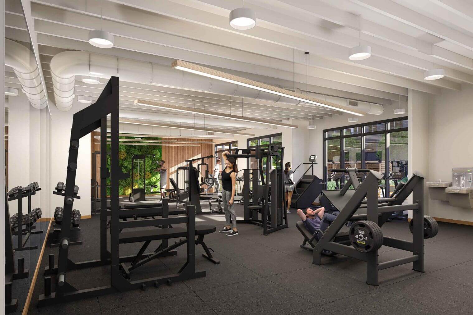fitness area