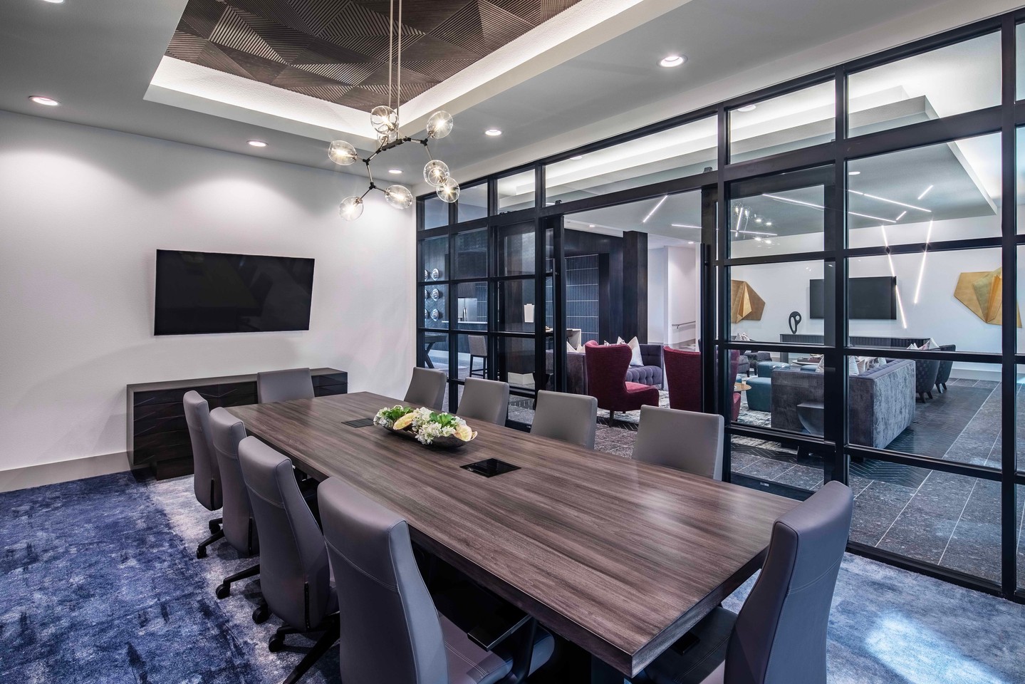 Need a quiet place to work or meet? Our conference room is available for residents anytime, first...