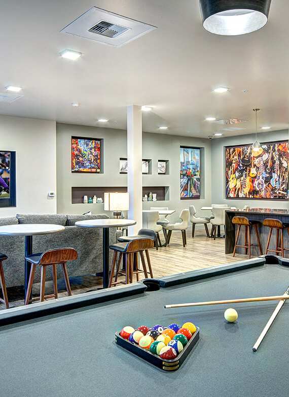 Billiards Table at Upton Flats, Washington