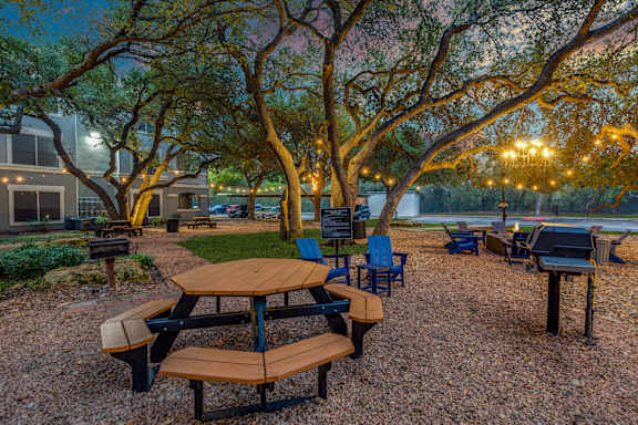 Shaded Picnic Area