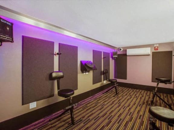 Music Rehearsal Room at Duet on Wilcox, Los Angeles