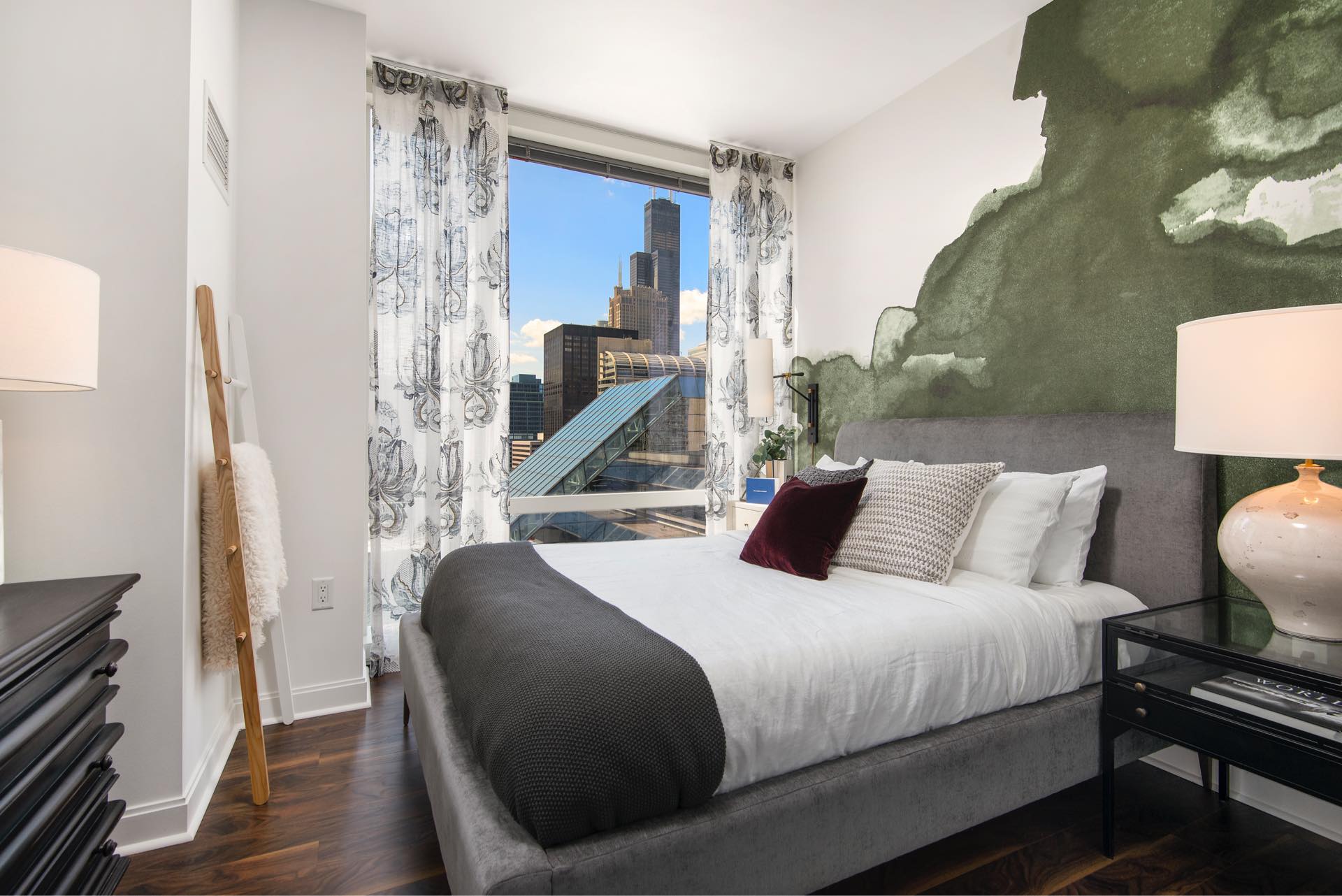 2-bedroom model apartment