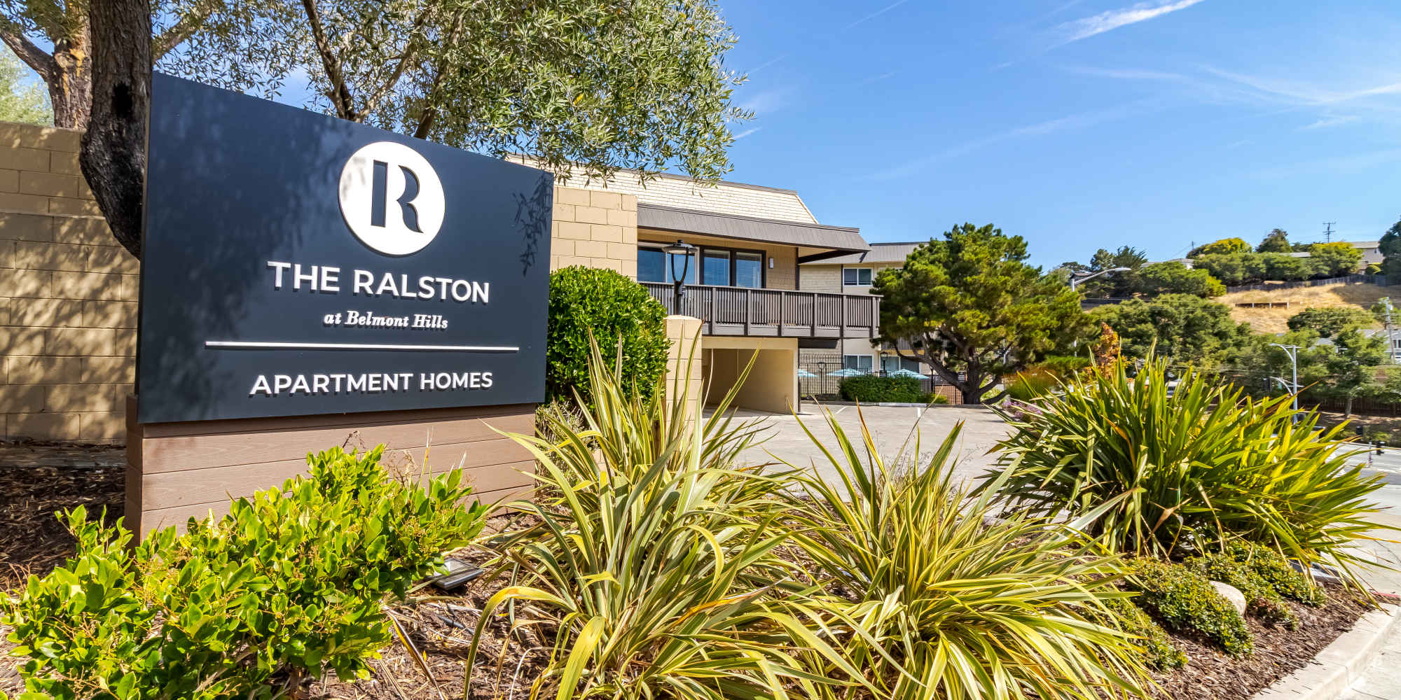 Apartment Exterior in Belmont, California at The Ralston at Belmont Hills