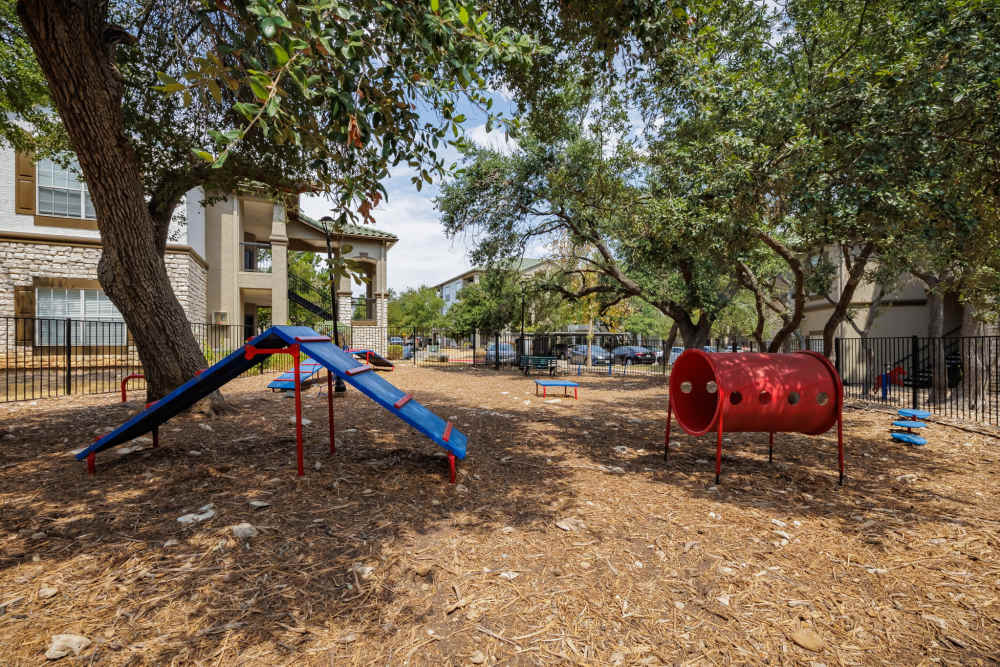 Playground at Trails at Canyon Creek in Austin, Texas