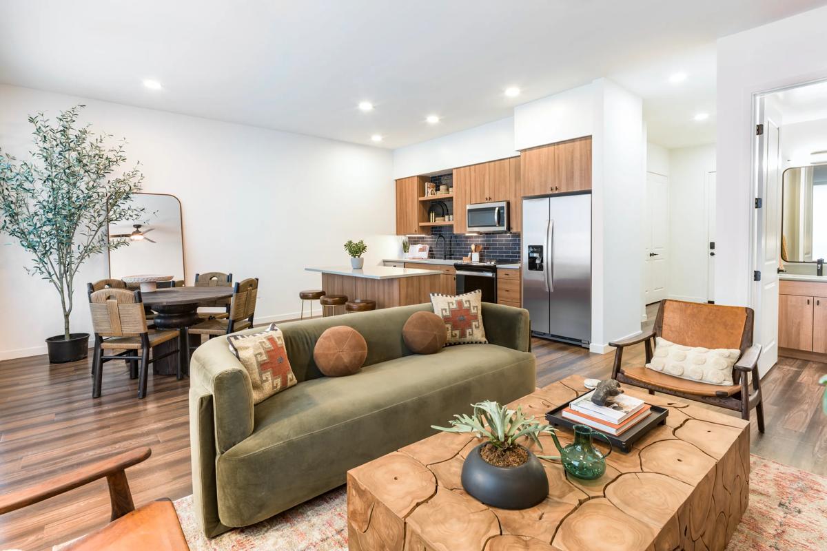 modera higley commons home interior with warm tones and cozy furnishing apartments in gilbert az