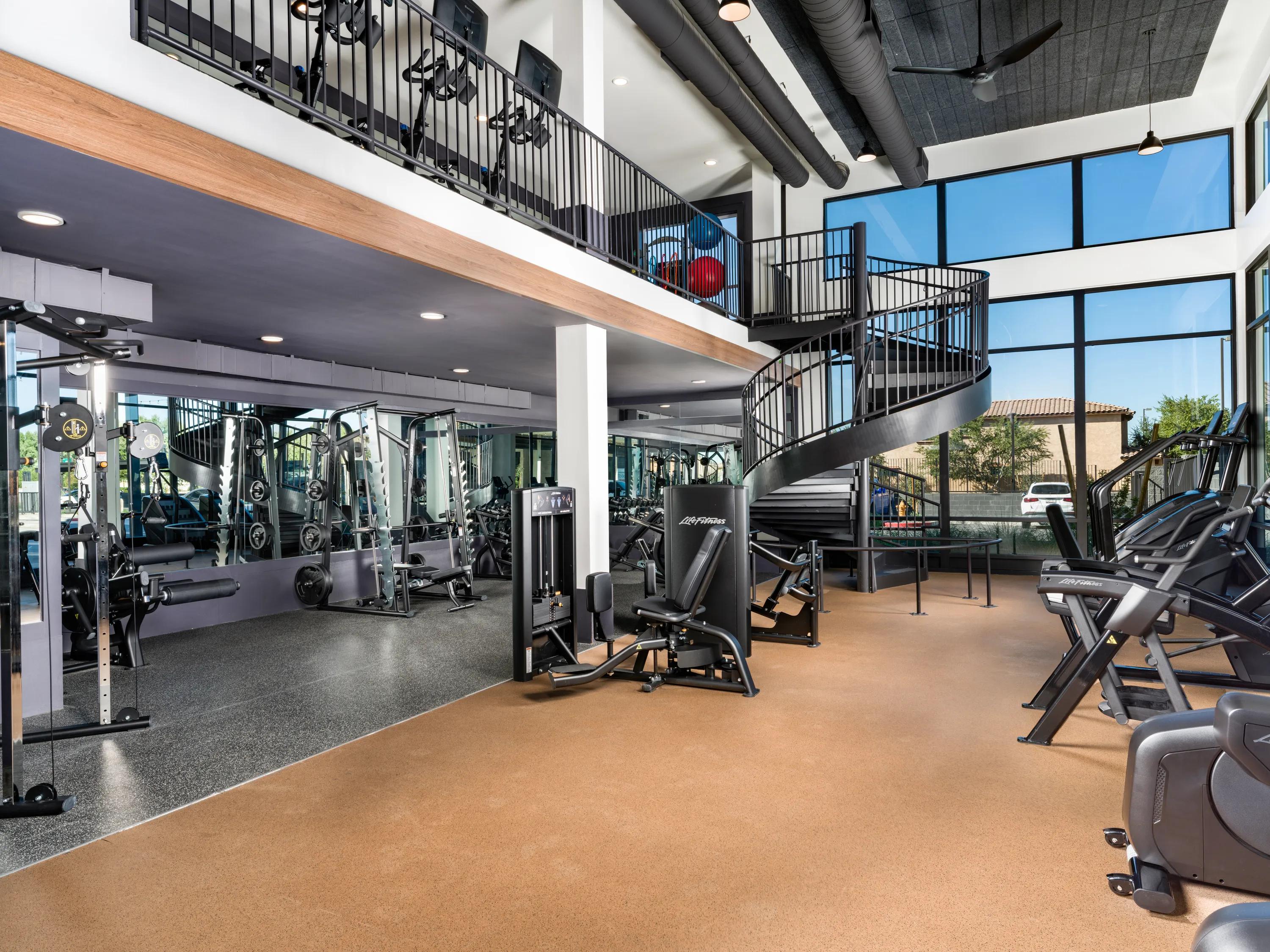 fitness center modera higley commons apartments in gilbert az