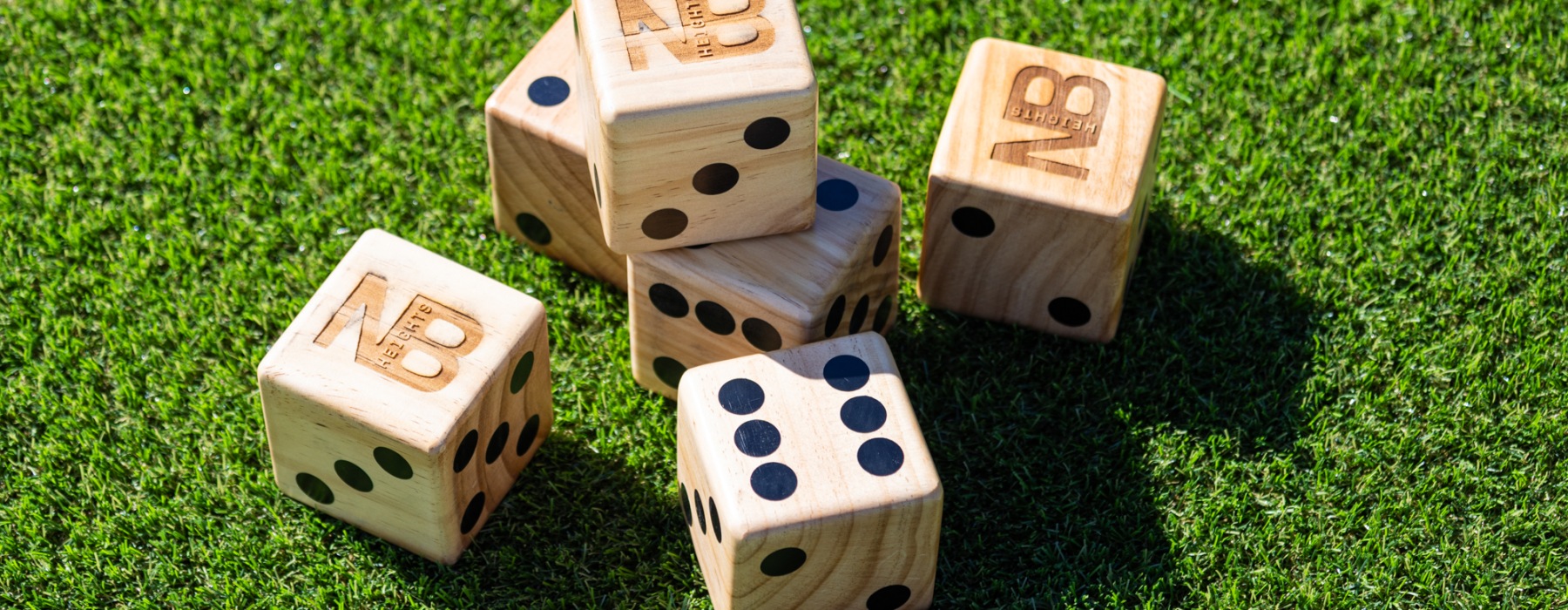 Dice on Resident Lawn