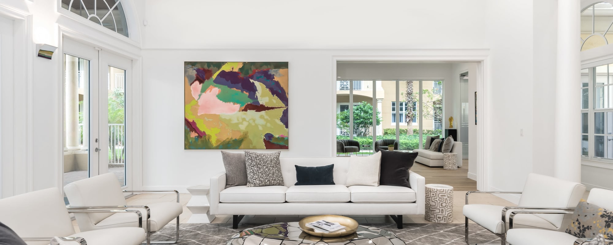 Community room at Riverwalk Pointe in Jupiter, FL