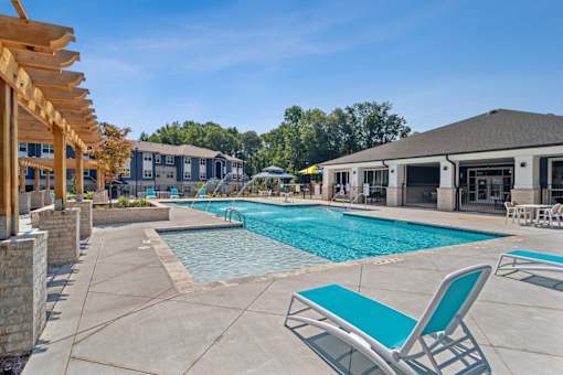 Resort style pool
