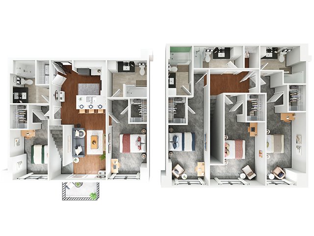E1 Floor plan