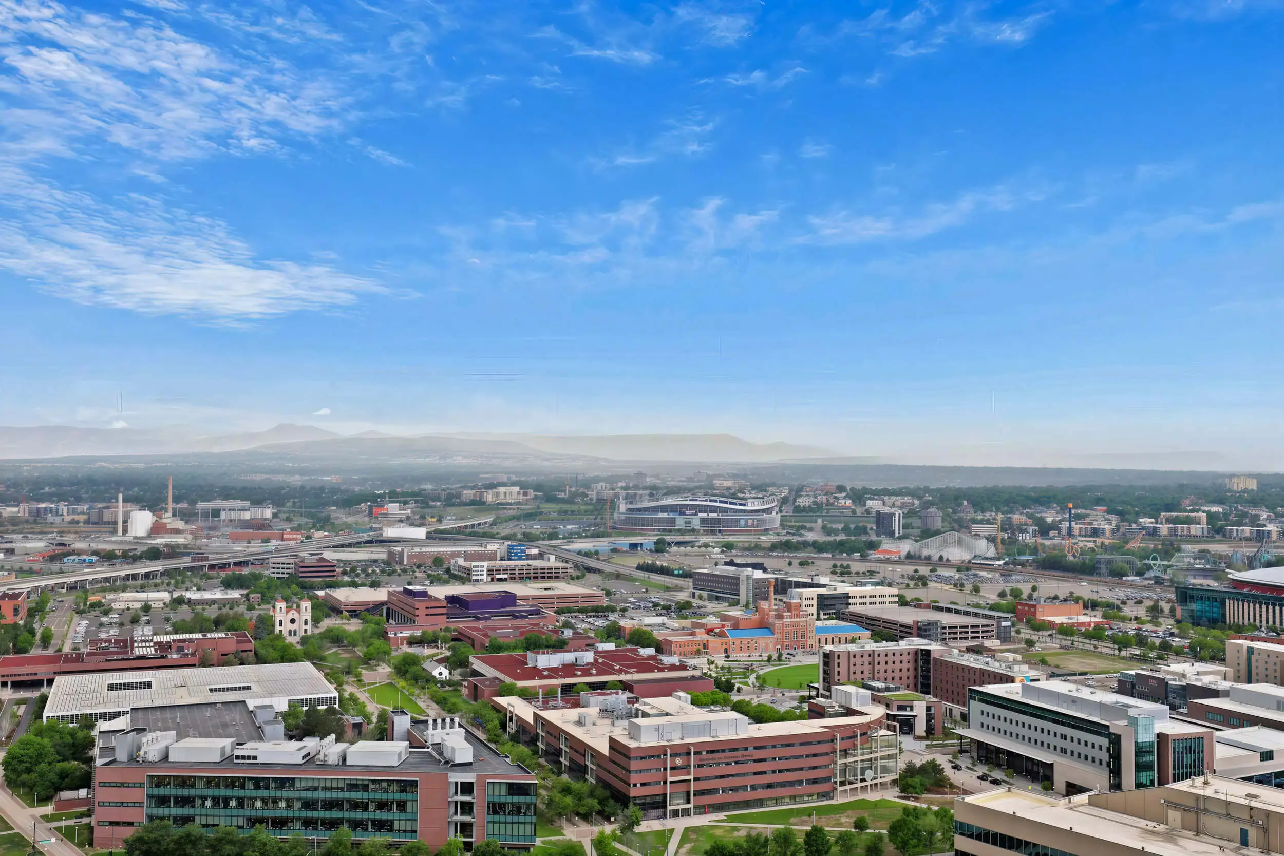 auraria lofts apartments near auraria campus denver aeria view