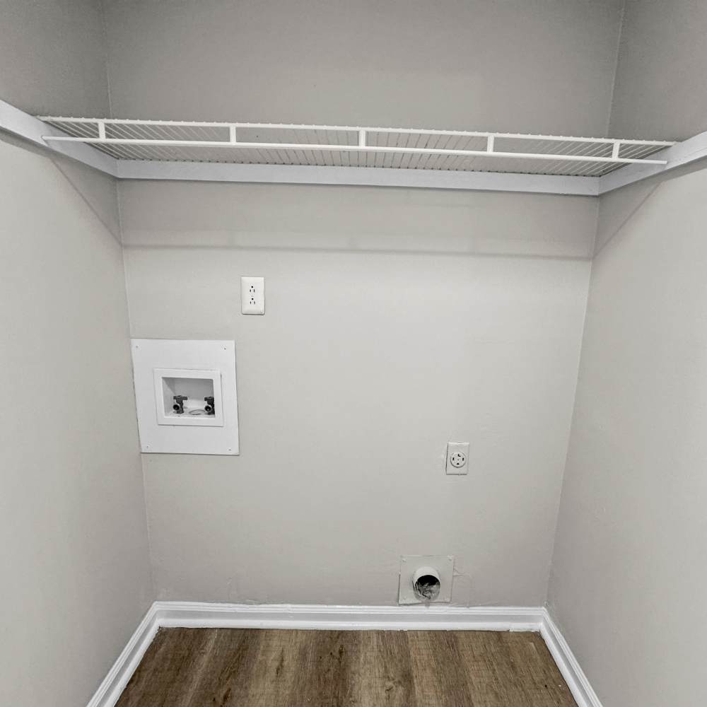 Walk-in closet at Kensington Square in Rock Hill, South Carolina