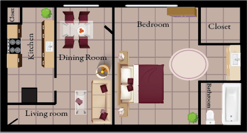 1 Bedroom 1 Bath 512 Sq Ft.png