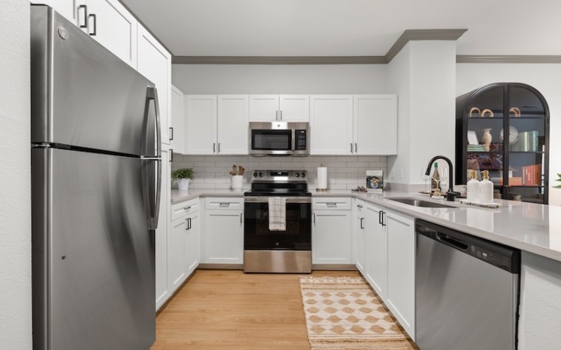 Spacious kitchens with thoughtful details