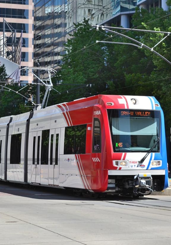 Tram Station at Siena Villas Apartments, Utah