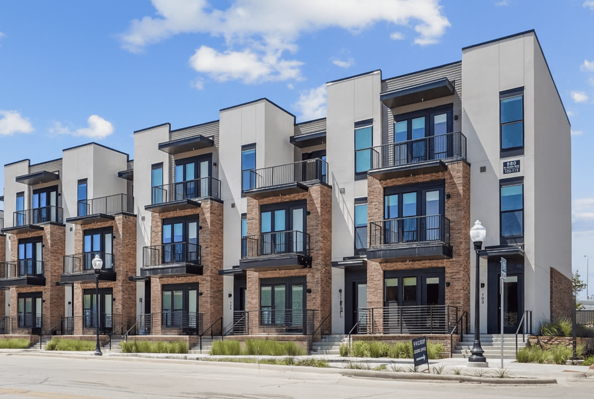 townhomes exterior