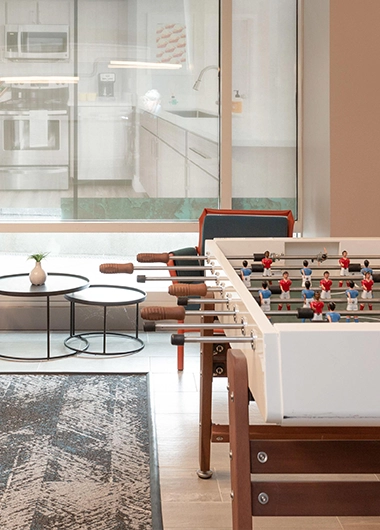 foosball table