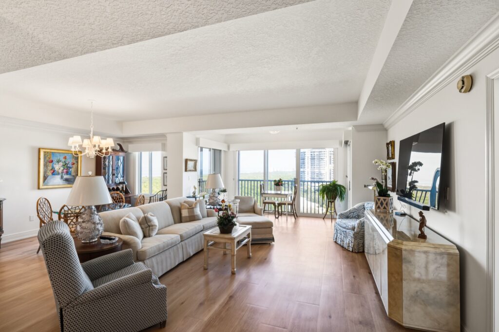 Elegant lobby interior at The Glenview