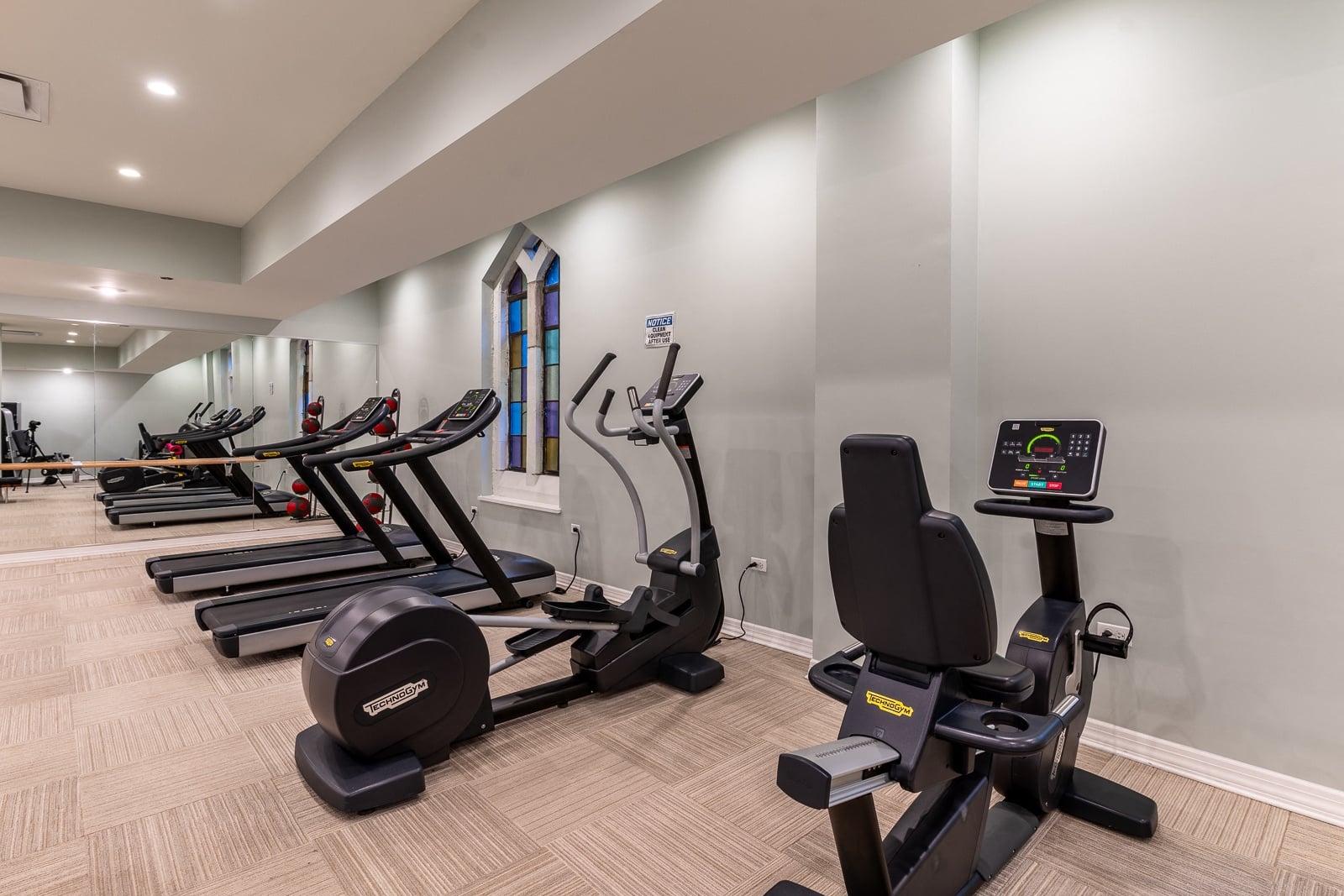 fitness center