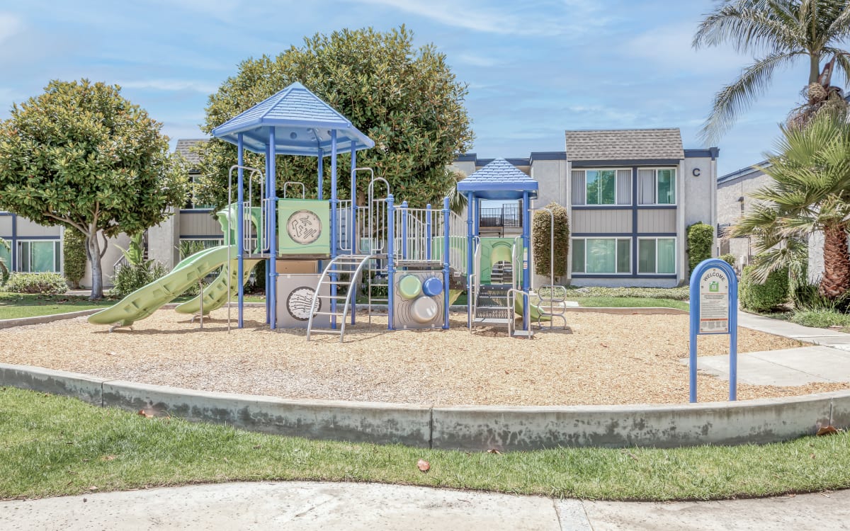 Playground at Huntington Pointe Apartments in Huntington Beach, California