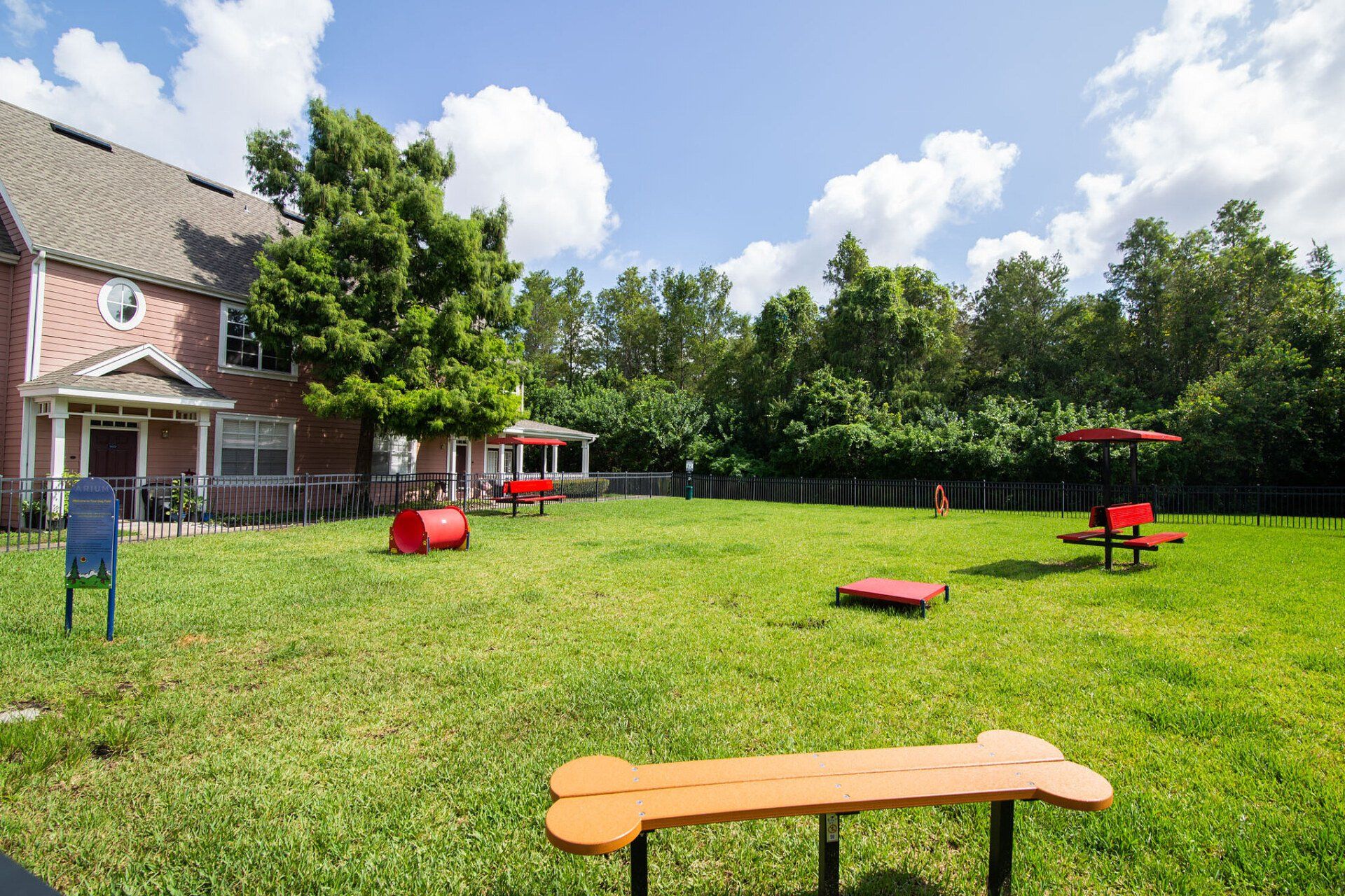 Dog Park at Burano Hunter's Creek Apartment