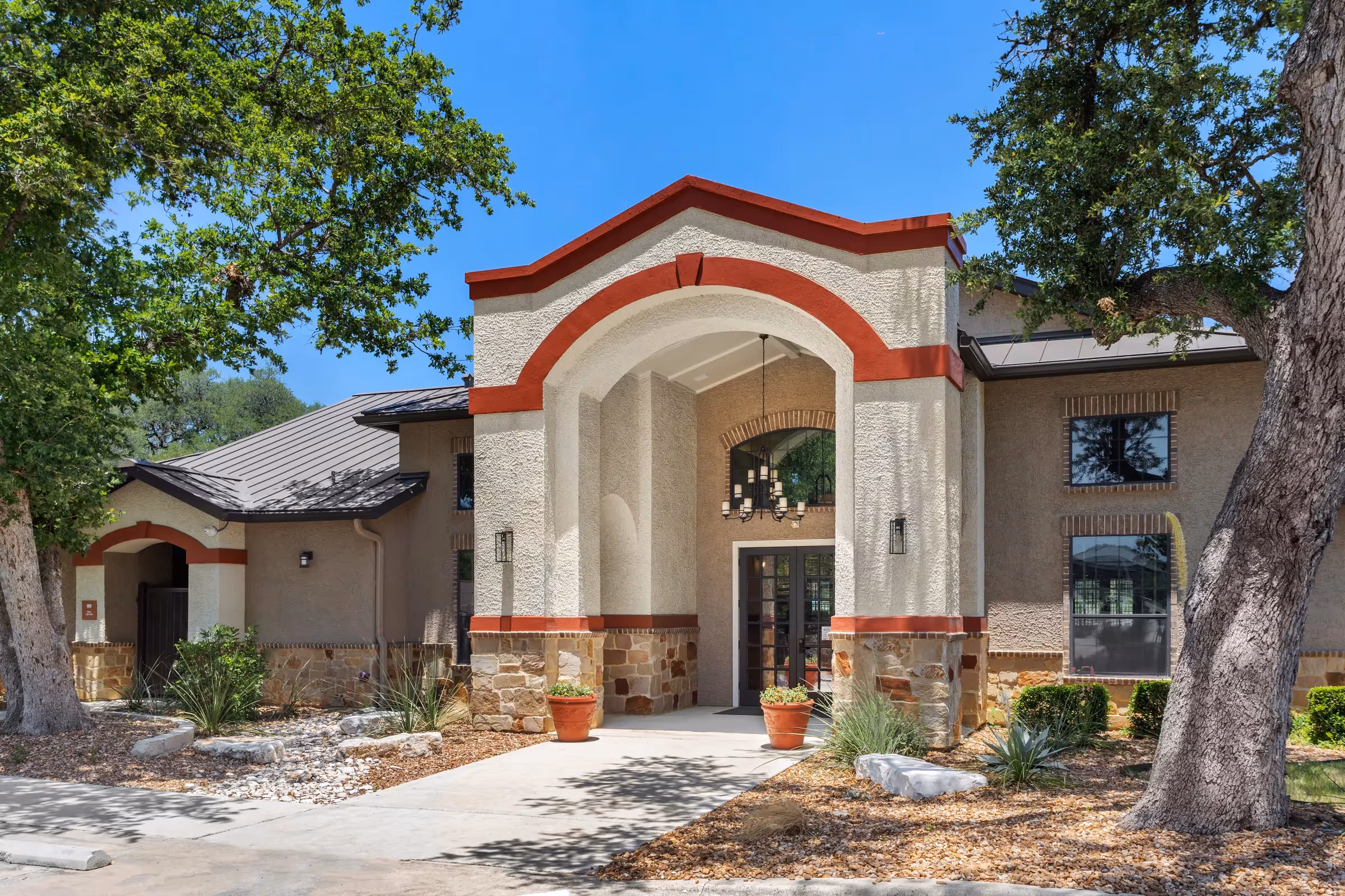 Exterior of community