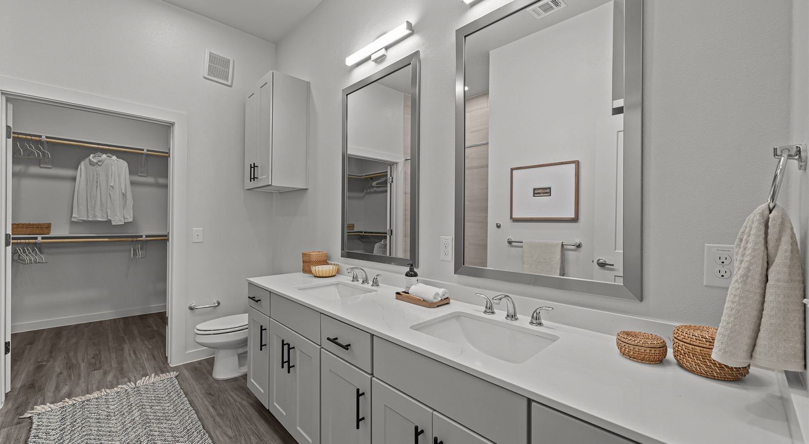 Bathroom options with thoughtful details
