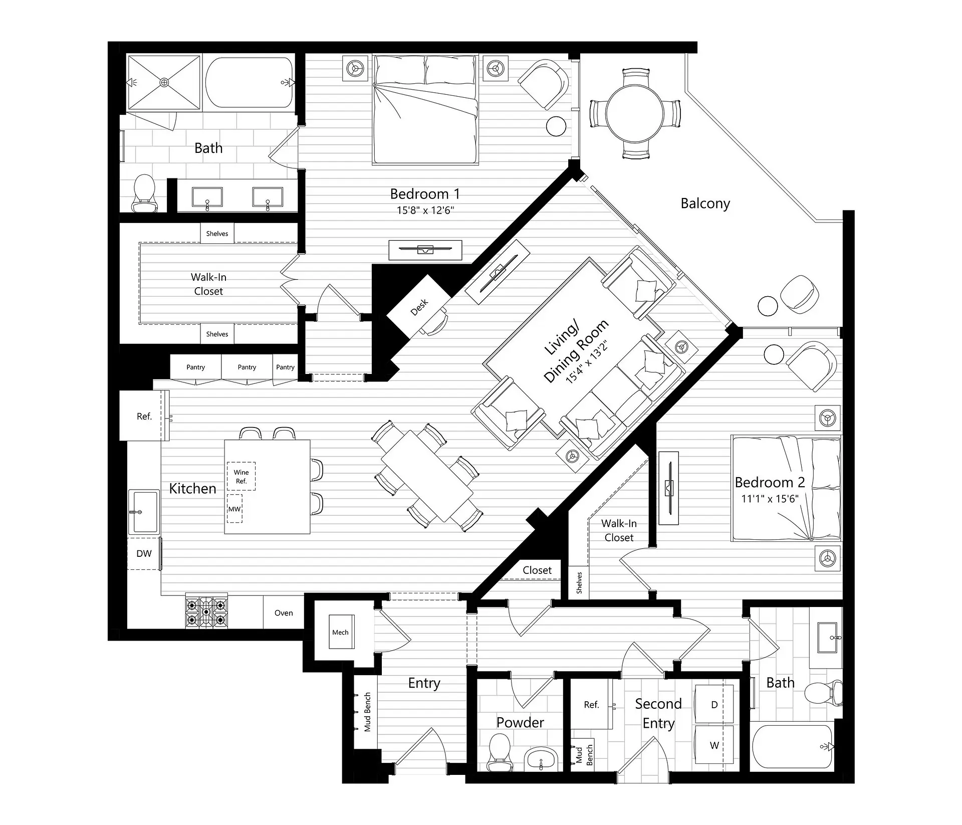 Floorplan B7 Layout