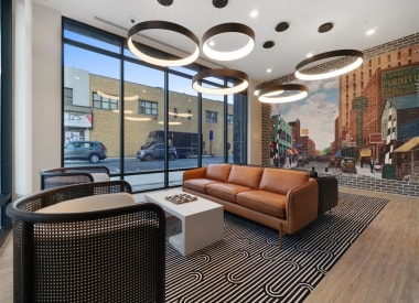 Lobby Area at The Brick of Hackensack, Hackensack, 07601