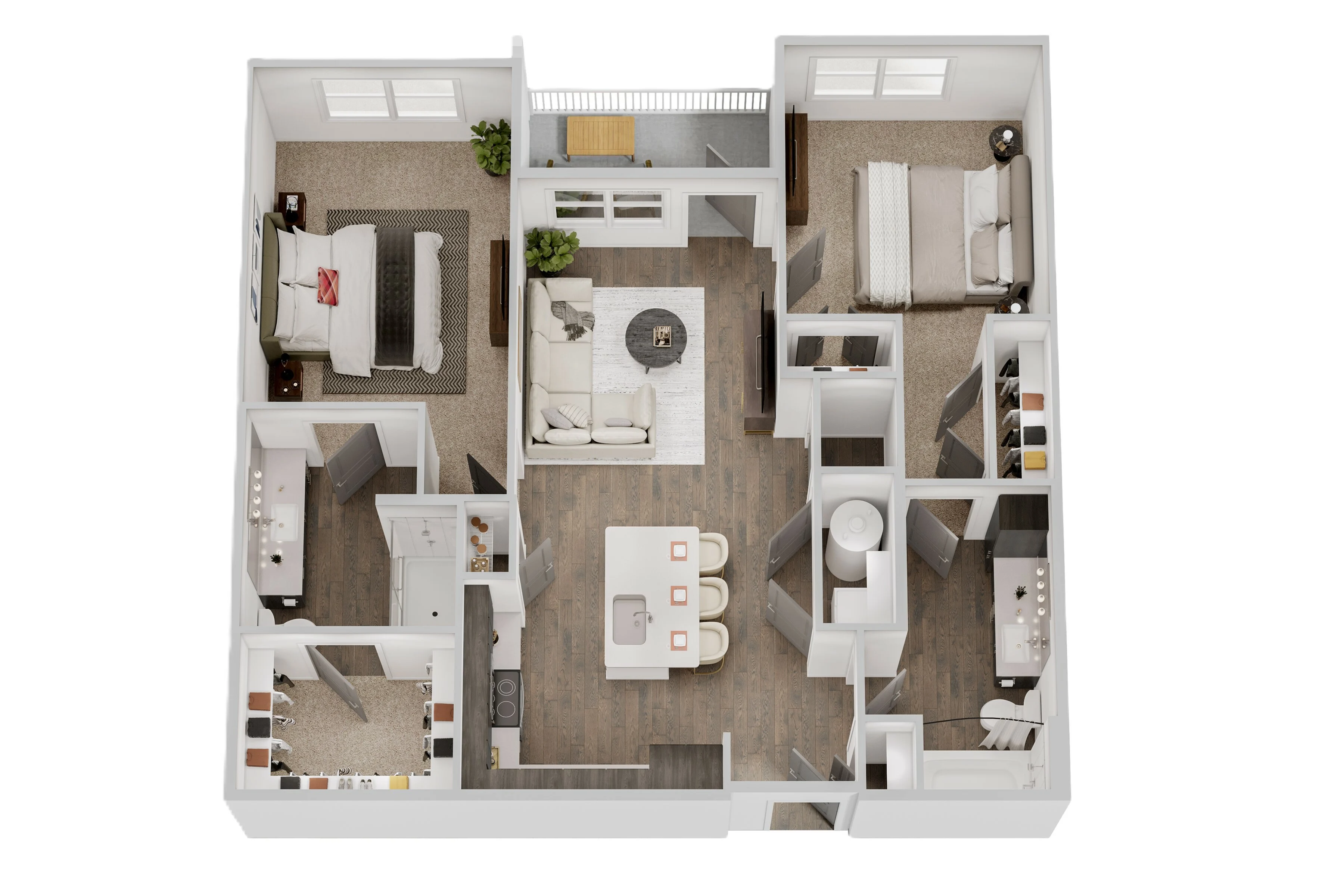 B1 Floor plan image.