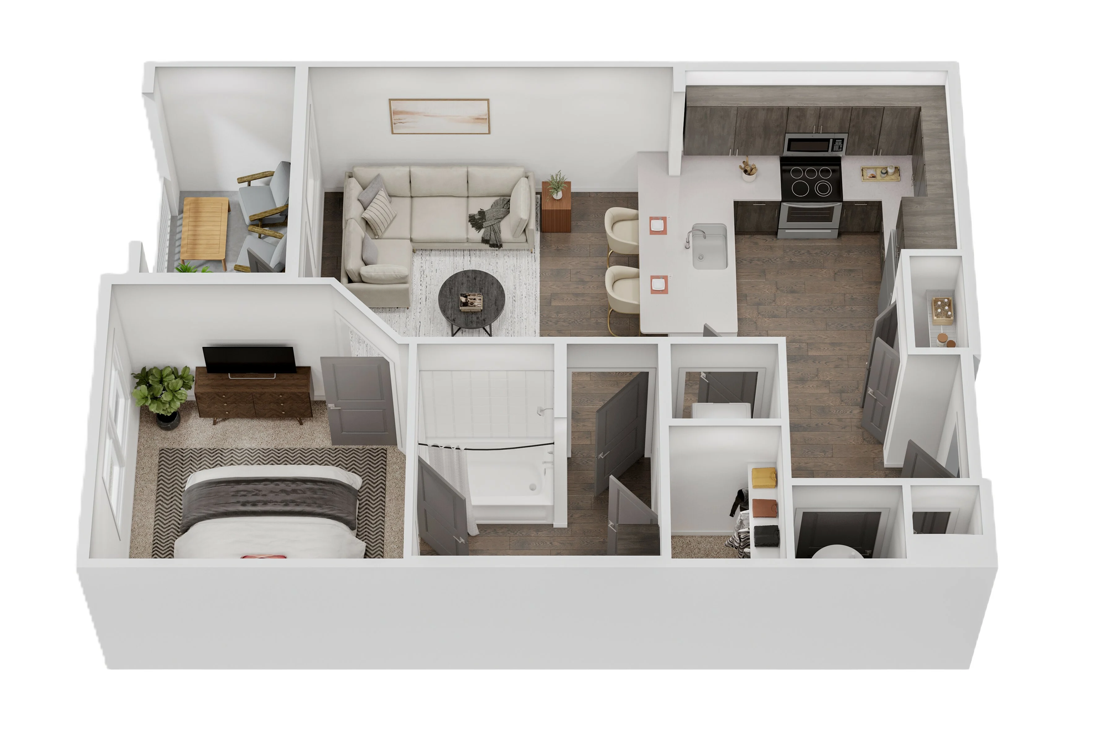 A1 Floor plan image.