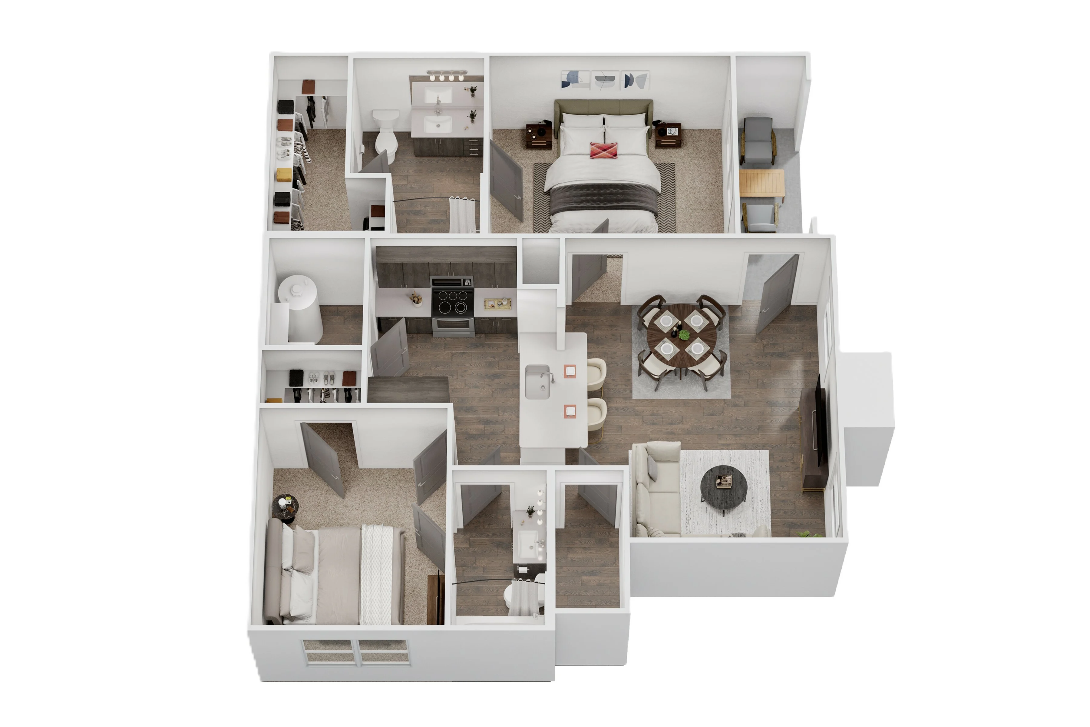 B1LBH Floor plan image.