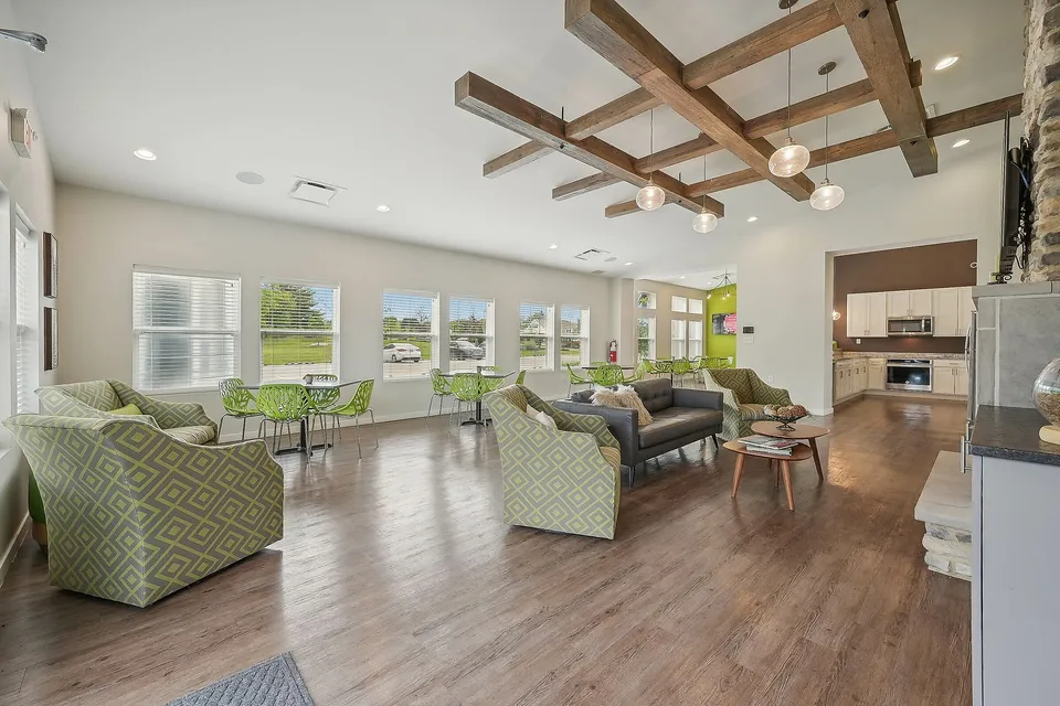 The Commons, the heart and social hub of Redbud Commons.