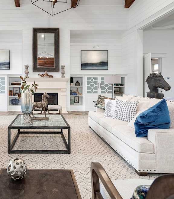 Modern Living Room at Elevate at Brighton Park, Summerville, South Carolina