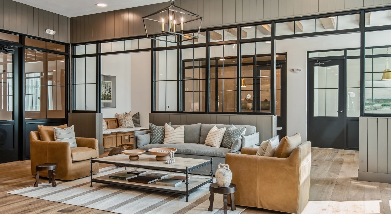 Clubhouse seating space
