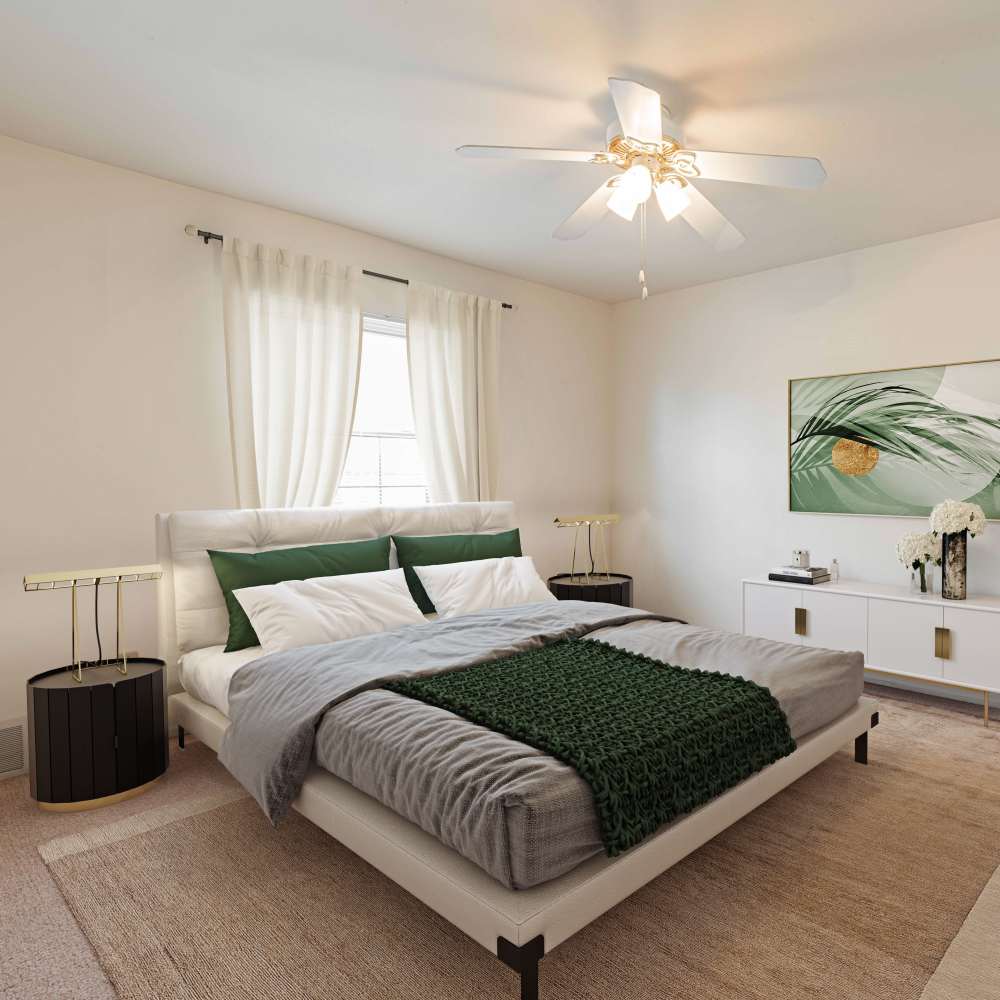 Bedroom at Brentwood Place Apartments in Saint Louis, Missouri