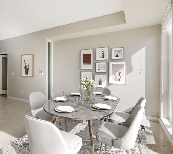 Dining Space at Red 20 Apartments, Minneapolis, MN, 55413