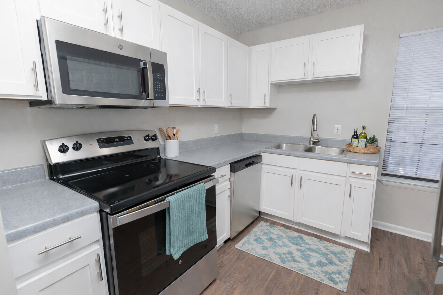 2 village apartments kitchen