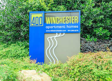 Property Signage at 400 Winchester, Atlanta, GA